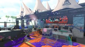 La majeure partie de l'arène Scène Sirène de Splatoon 2