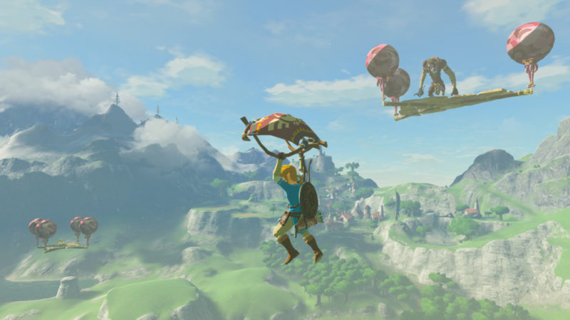 The Legend of Zelda: Breath of the Wild mode difficle