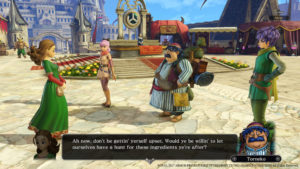 Dragon Quest Heroes II - Place de la ville