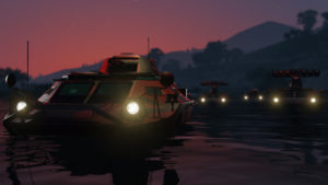 GTA Online Trafic d'armes Véhicules amphibies