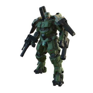 Halo Wars 2 Sergent Johnson Green Machine