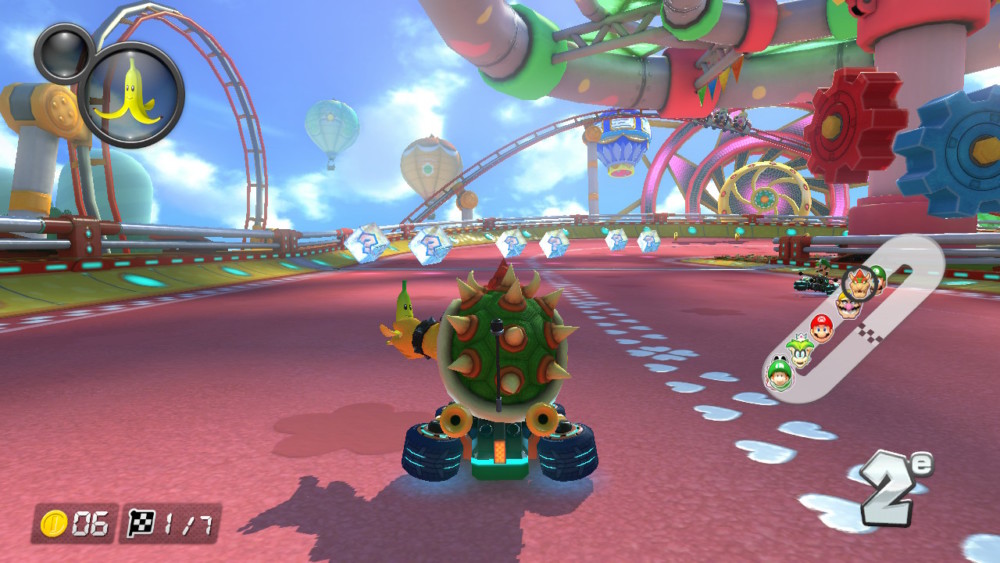 Mario Kart 8 Deluxe sur Nintendo Switch Bowser