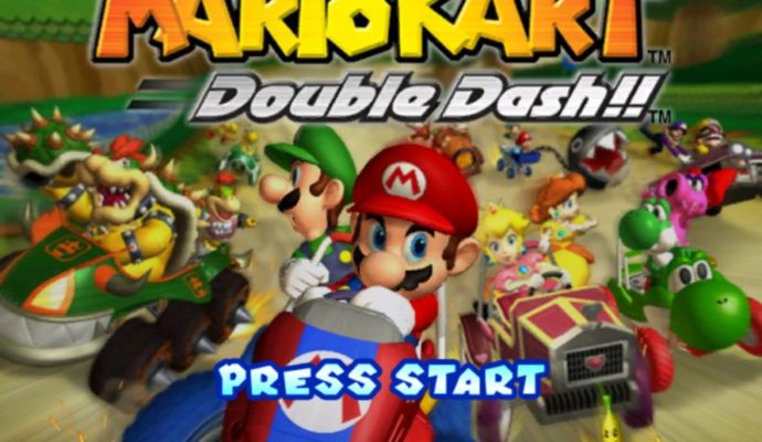 Mario Kart 8 Deluxe - Mario Kart Double Dash écran d'accueil