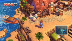 Oceanhorn PS Vita village