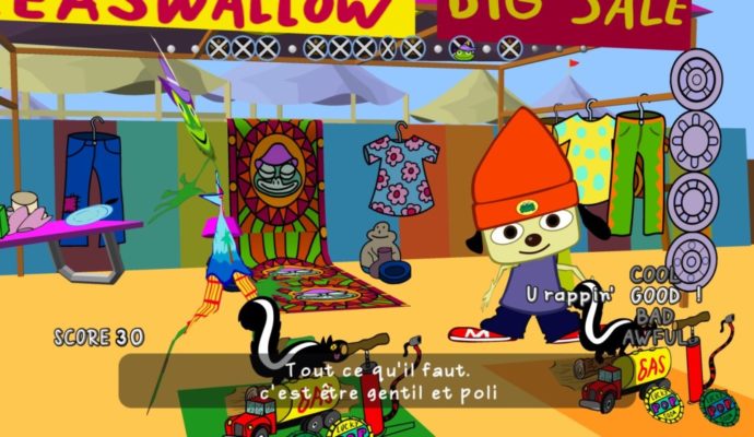 PaRappa the Rapper Remastered vendeur