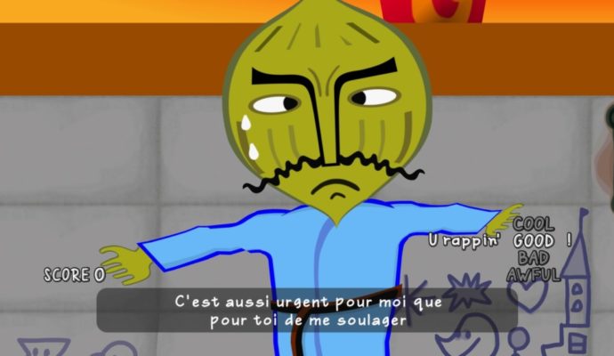 PaRappa the Rapper Remastered rap des toilettes