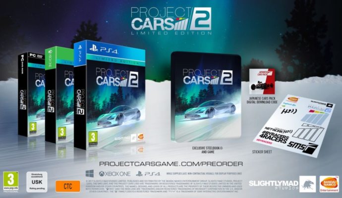 Project Cars 2 édition limitée précommande