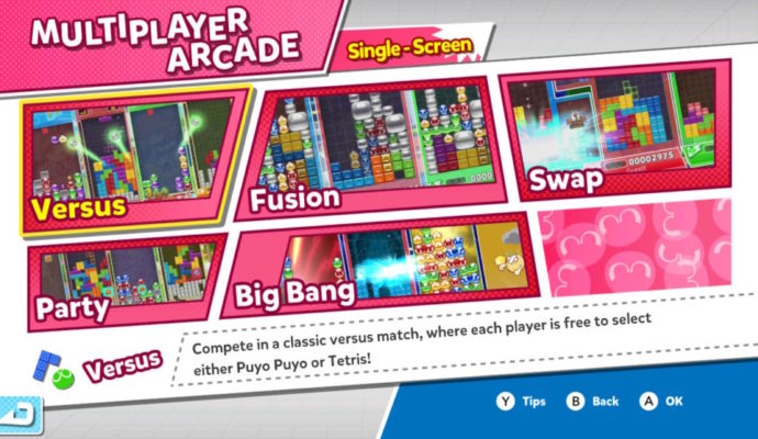 Puyo Puyo Tetris - Modes Multi