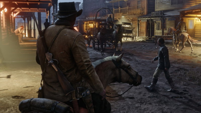 Red Dead Redemption 2 en ville