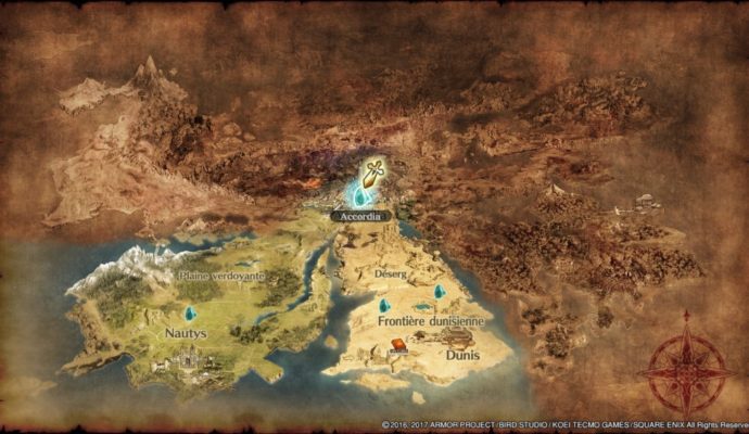 Dragon Quest Heroes II - La carte du monde