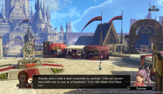 Dragon Quest Heroes II - La place d'Accordia