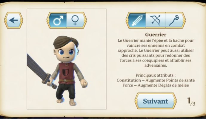 Portal Knights - personnage