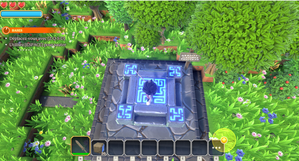 Portal Knights - zone d'atterrissage