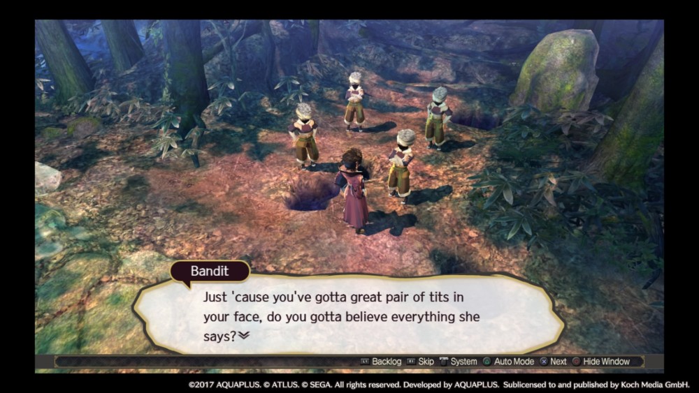 Utawarerumono: Mask of Deception humour niveau Jean Marie Bigard