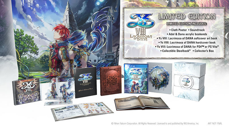 Ys VIII: Lacrimosa of DANA édition limitée