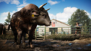 Far Cry 5 une vache