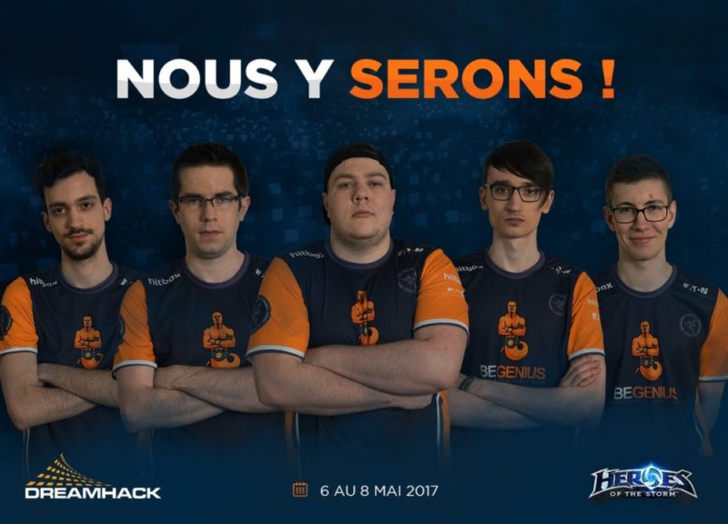 Dreamhack Tours 2017 - BeGenius vainqueur de Heroes of the Storm