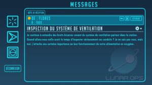 Un échange de mail entre deux scientifiques de la base lunaire coloniale Horizon d'Overwatch