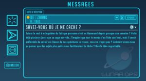 Echange de mail dans Overwatch