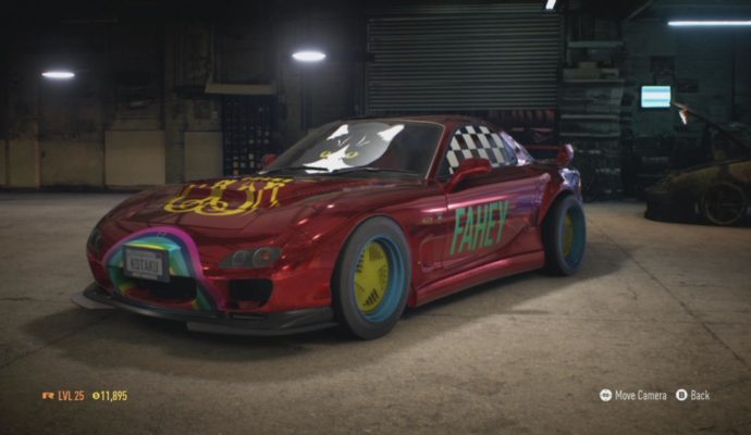 Need For Speed - customization