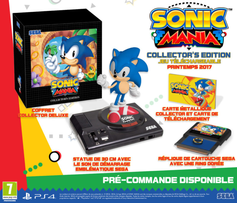 Sonic Mania collector