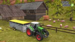 Farming Simulator 18 cochons