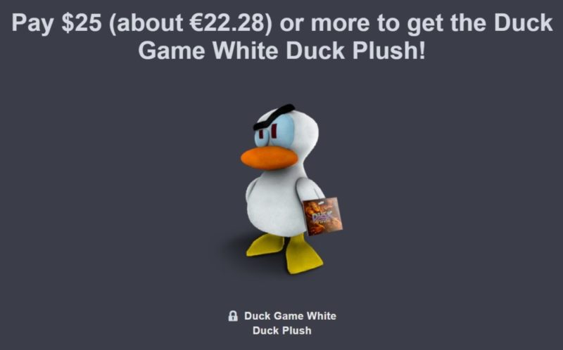 Humble Adult Swim Games Bundle peluche Duck Game