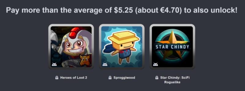 Humble Mobile Bundle Roguelikes palier 2