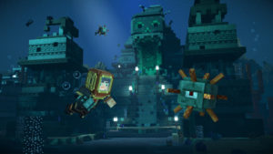 Minecraft Story Mode Season 2 - monde sous-marin