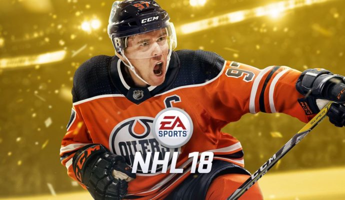 NHL 18 Jaquette