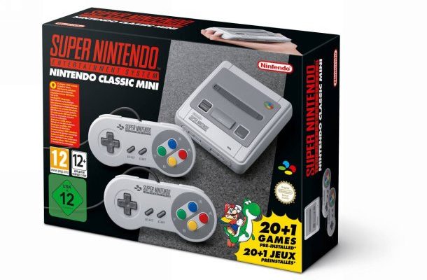 Nintendo Classic Mini: Super Nintendo Entertainment System boîte