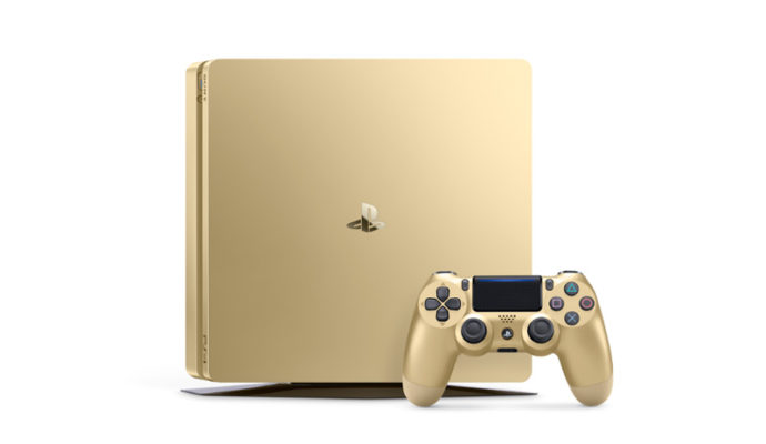 PlayStation 4 Slim Gold