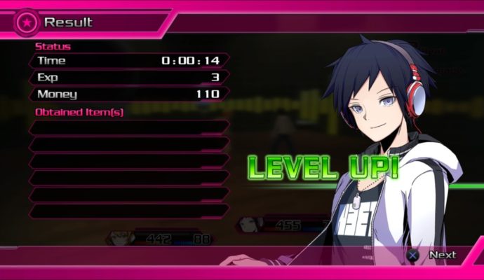 Test Akiba's Beat - Fin de combat