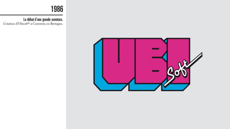 Premier Logo d'Ubisoft