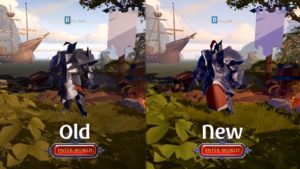 Modifications d'armures d'Albion Online