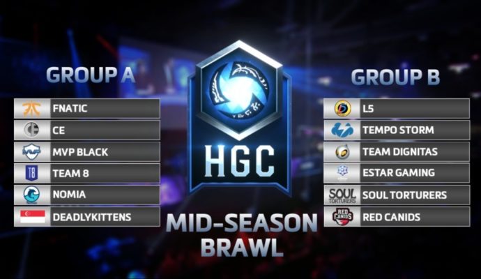 mid season brawl groupe Heroes of the Storm