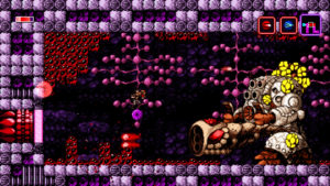 Axiom Verge boss fight