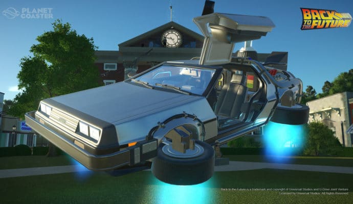 Planet Coaster Retour vers le Futur