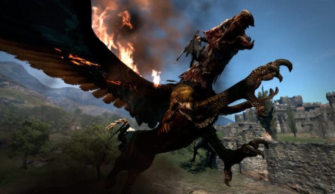 Dragon's Dogma: Dark Arisen combat ultra épique