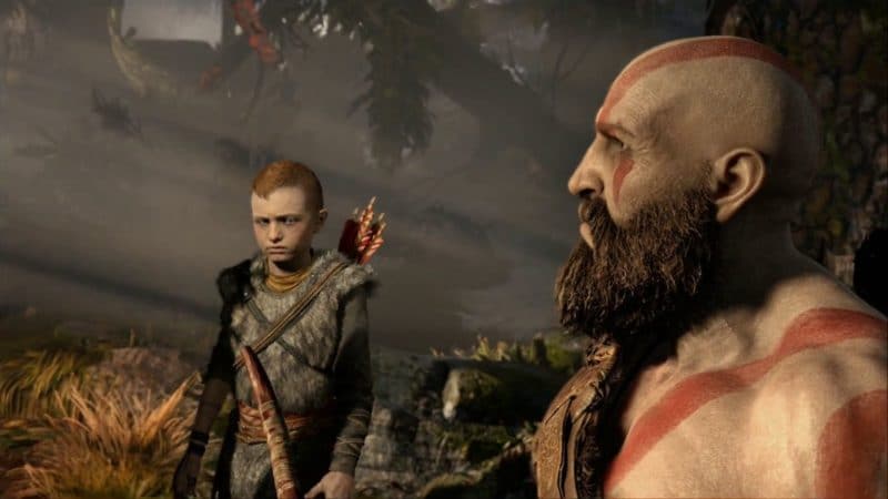 God of War Kratos et Atreus