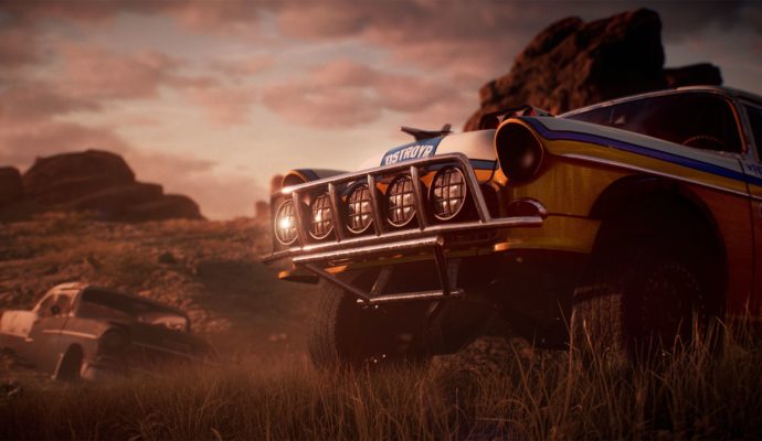 Need For Speed Payback voiture abandonnée