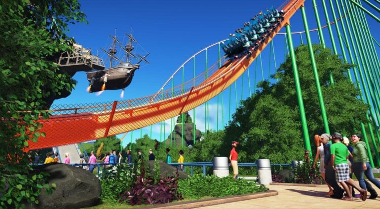 Planet Coaster Attraction