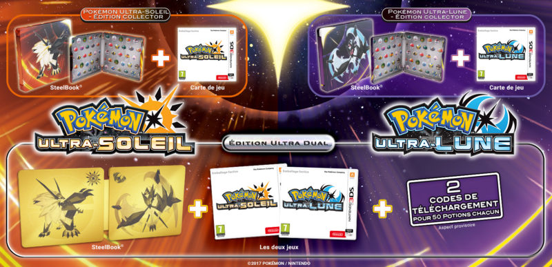 Collector Pokémon ultra-Soleil & Ultra-Lune