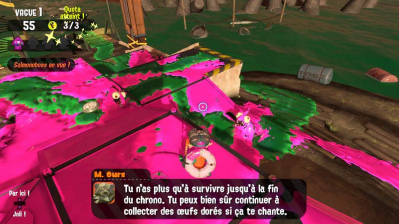 Test Splatoon 2 - Salmonoïdes