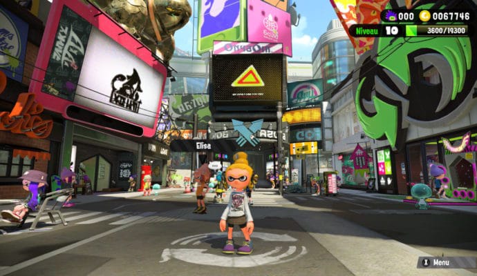 Test Splatoon 2 - Square de Chromapolis