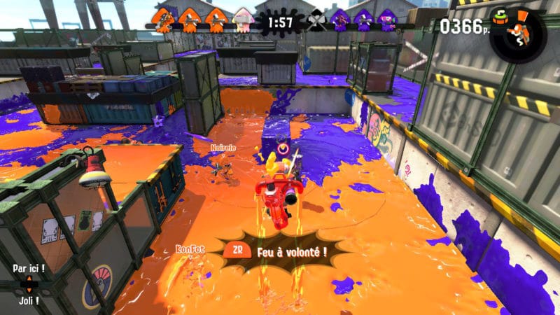 Test Splatoon 2 - Guerre de territoire