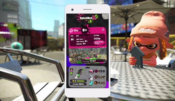 Splatoon 2 - Application smartphone