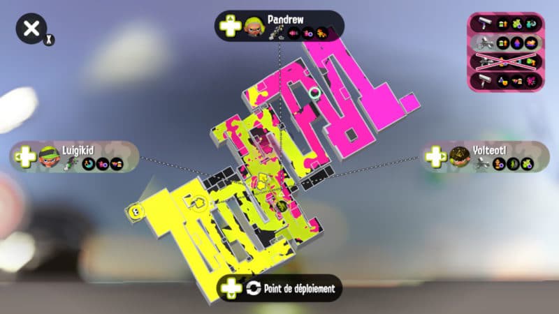 Test Splatoon 2 - Carte