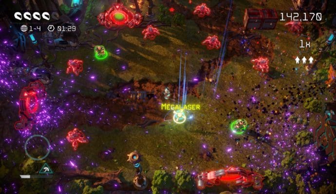 Test Nex Machina - Seul au milieu des ennemis