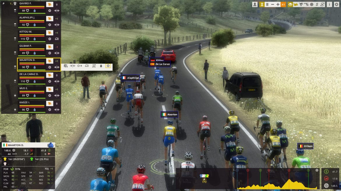 Pro Cycling Manager 2017 en course